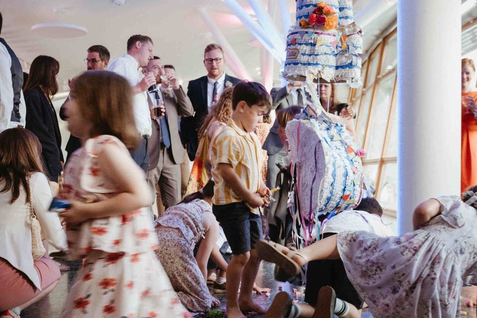 Cake Piñata chaos