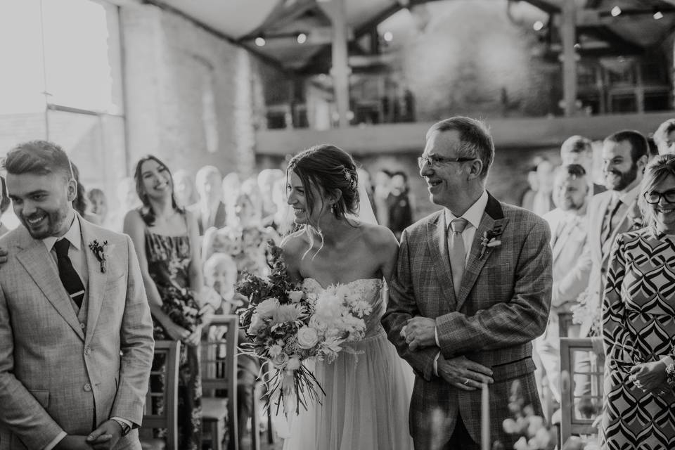 Mortain Barn Ceremony