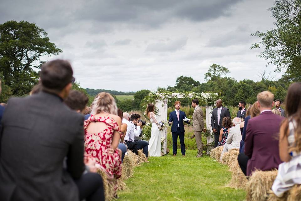 Frome, lake wedding