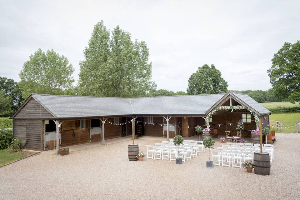 Rustic barn