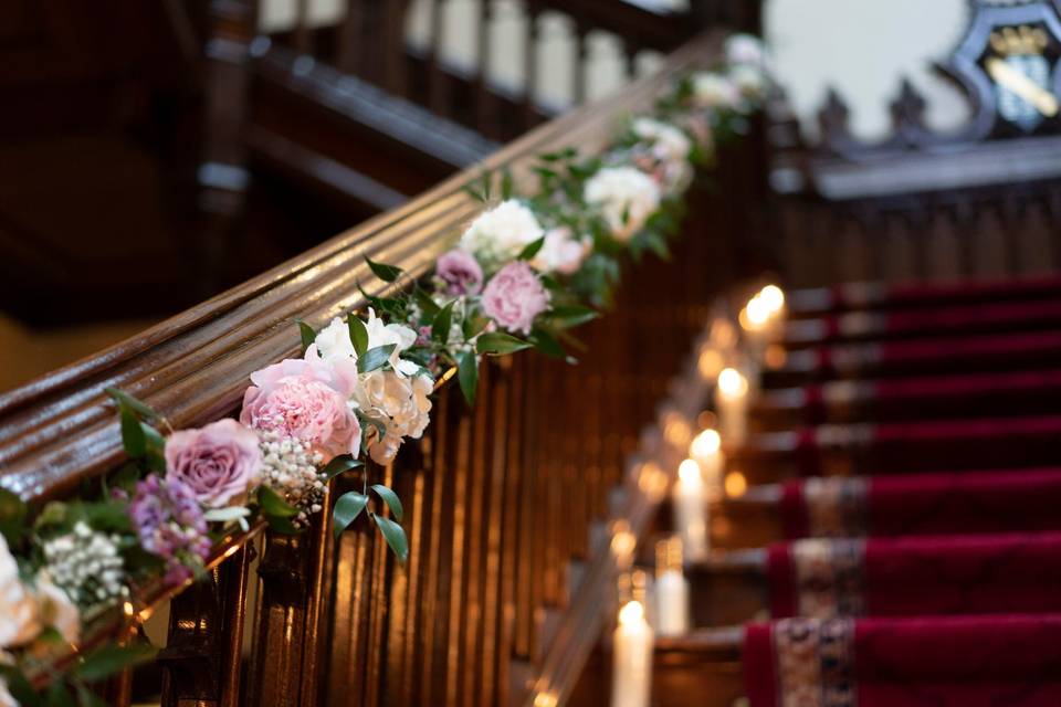 Allerton castle wedding flower