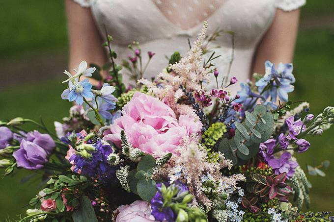 Country Pastel Blooms