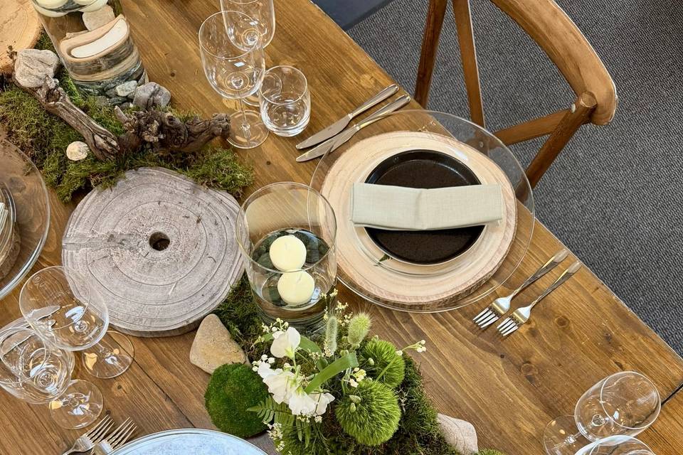 Table setup