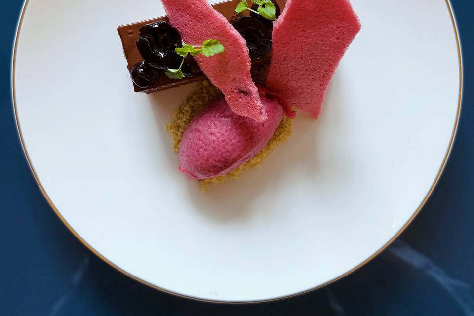Chocolate and cherries