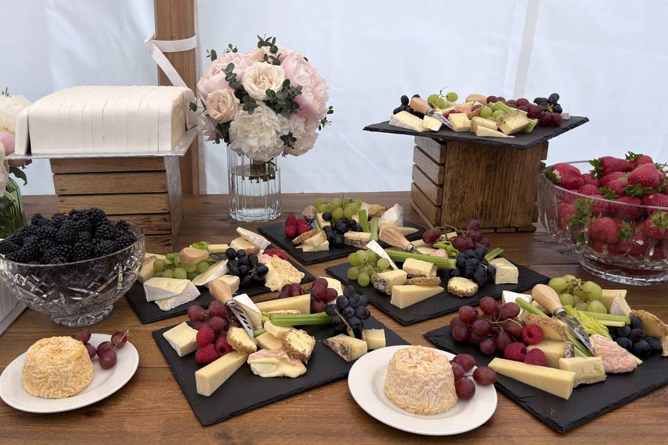 Cheese and cake