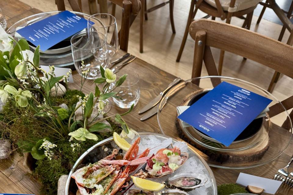 Seafood plater