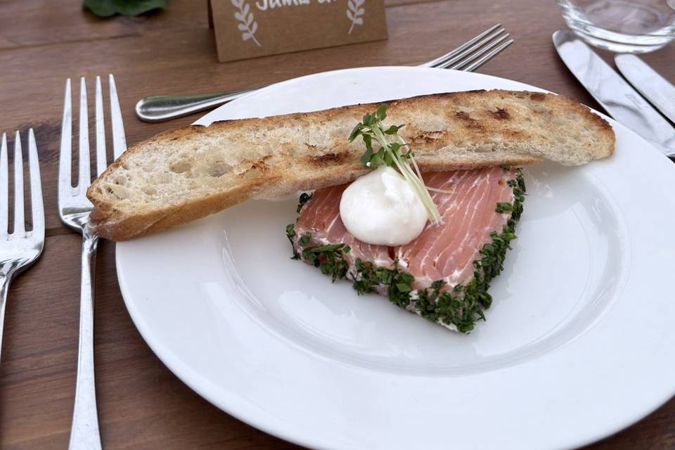 Smoked salmon