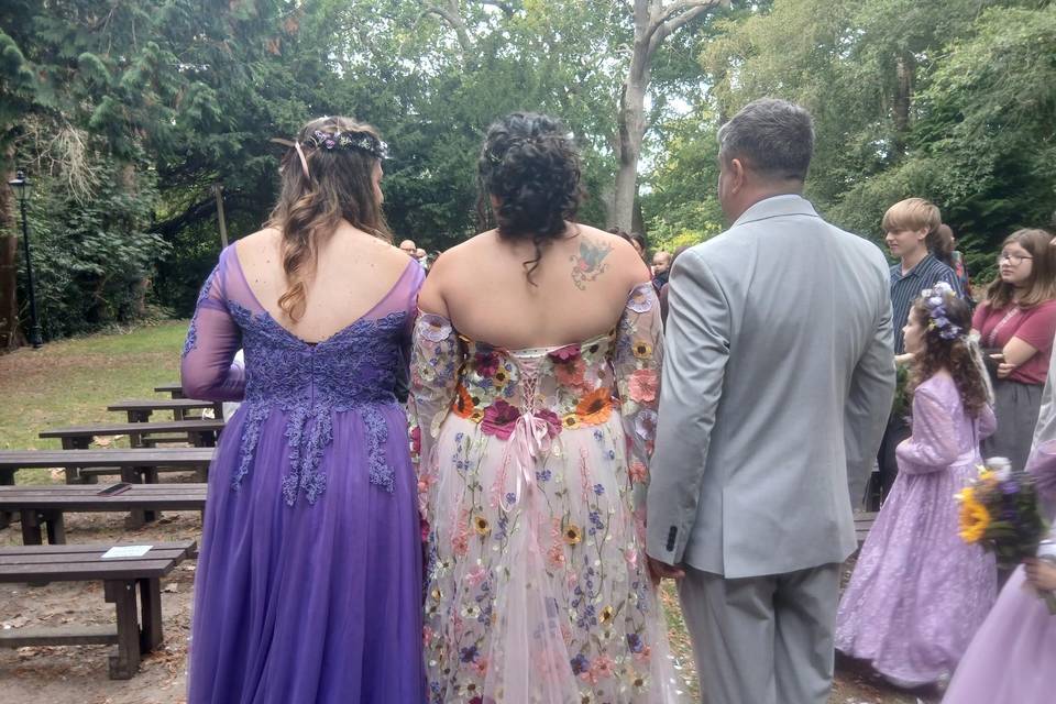 Polyamory & Throuple ceremony