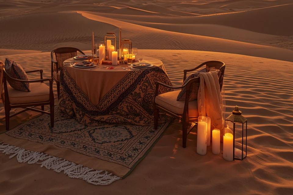 Dubai Desert Dinner