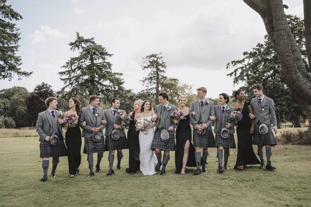 Meldrum House Wedding Photo