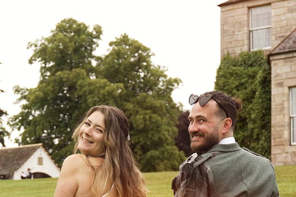 Logie House wedding Reel
