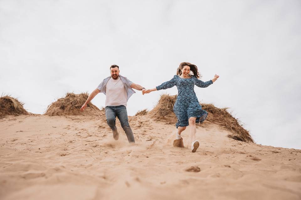 Balmedie Beach Pre Wedding