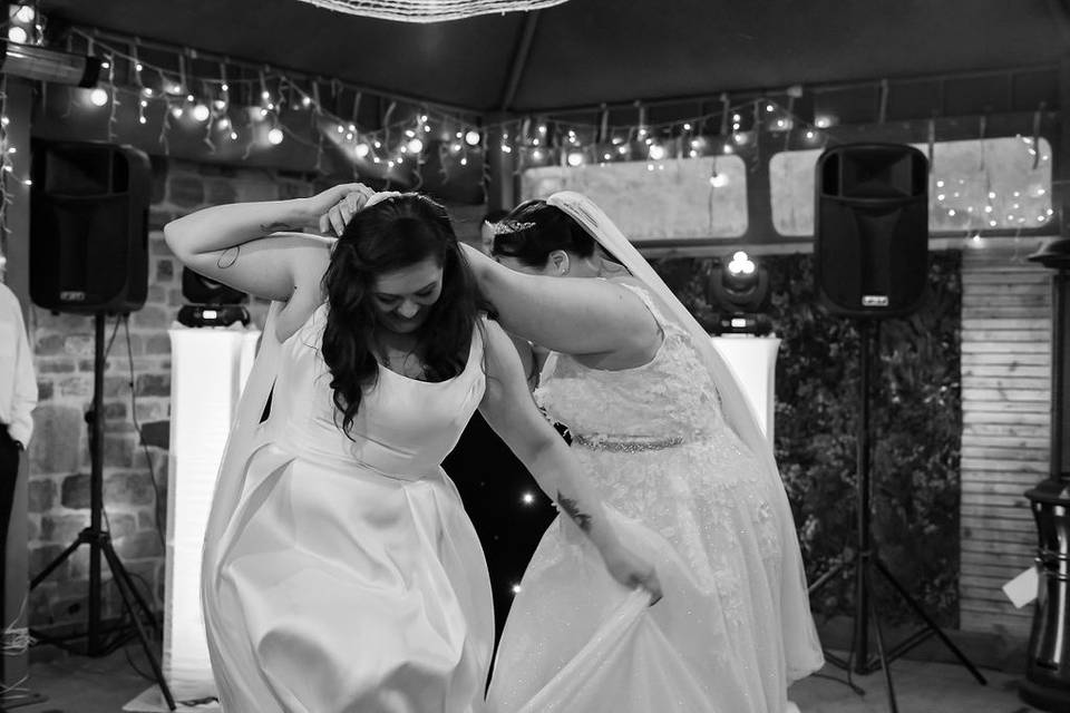 Brides first dance
