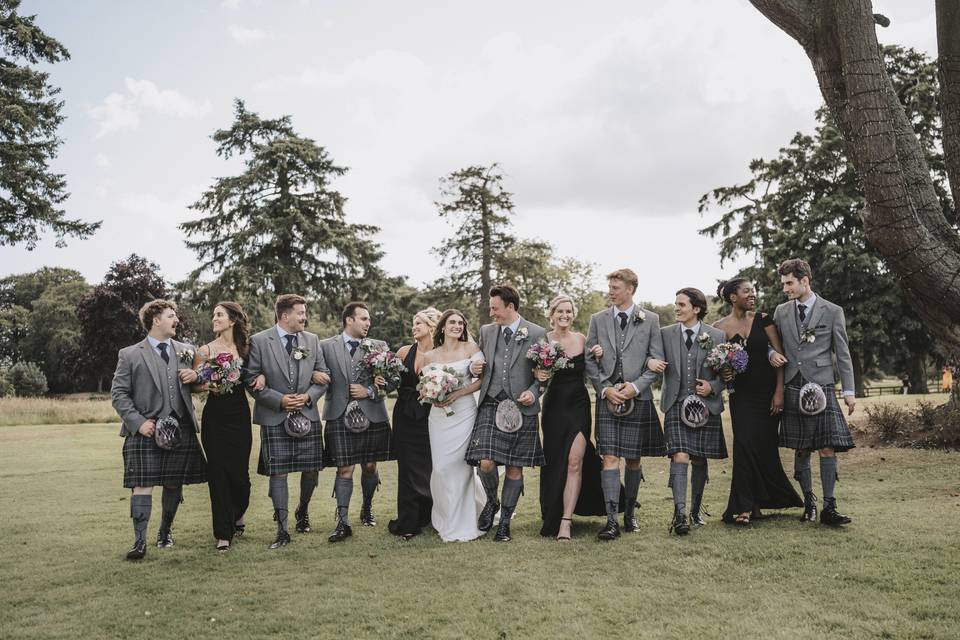 Meldrum House Wedding Photo