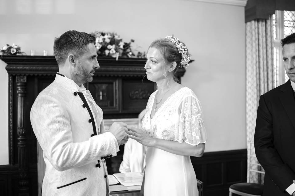 Lewes Registry Office wedding