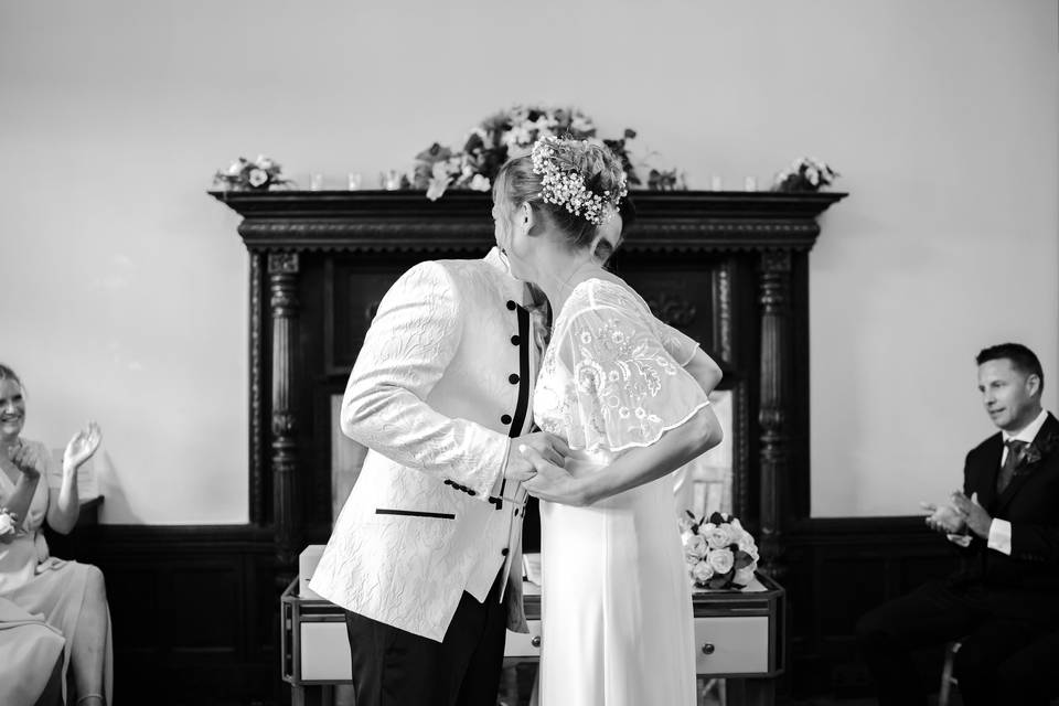 Lewes Registry Office wedding