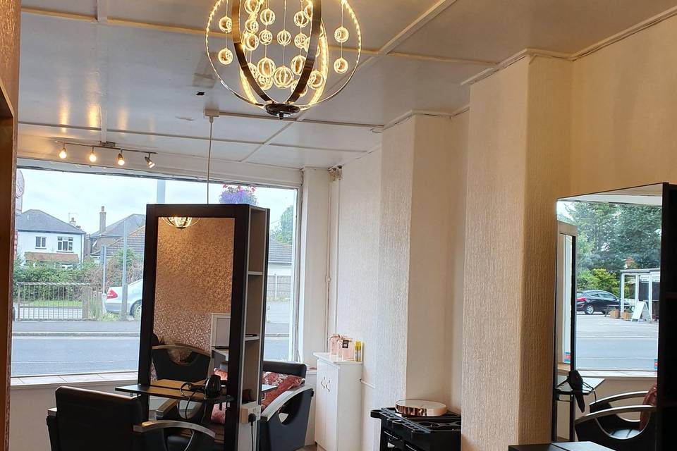 Inside our salon