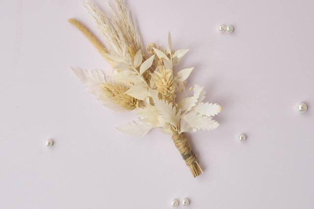 Dried Flower Buttonhole