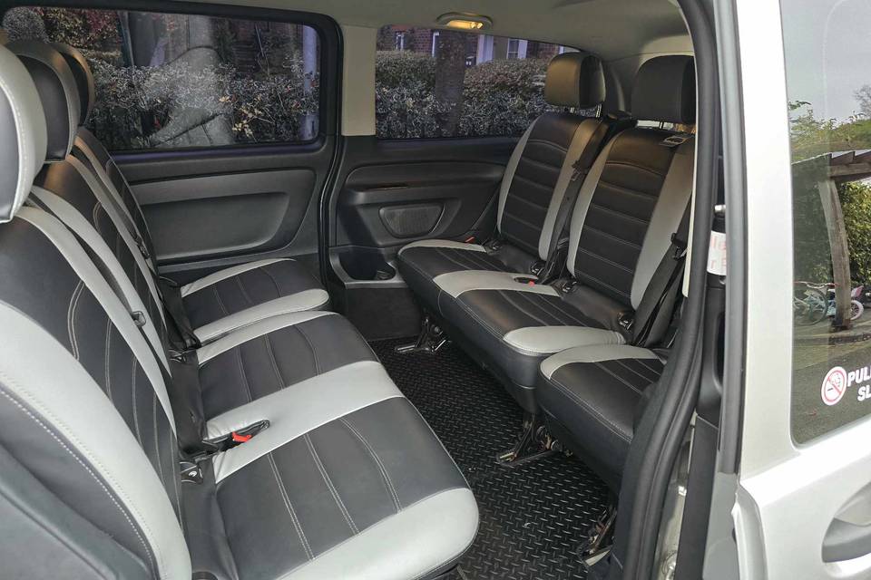 Clean comfortable seats