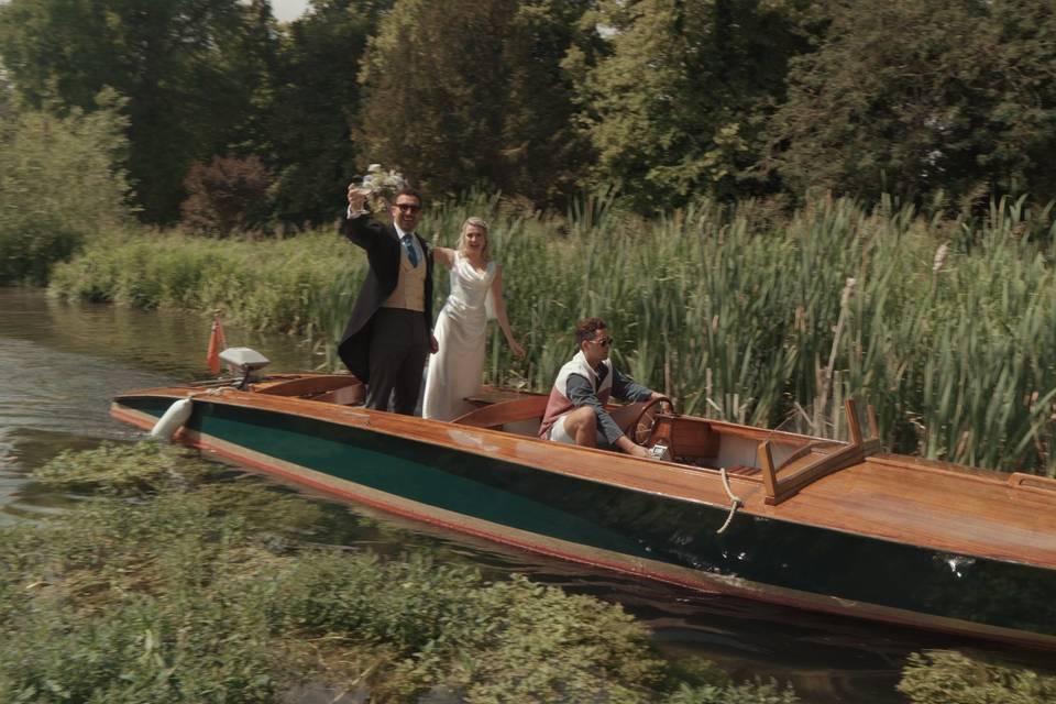 Arriving by boat