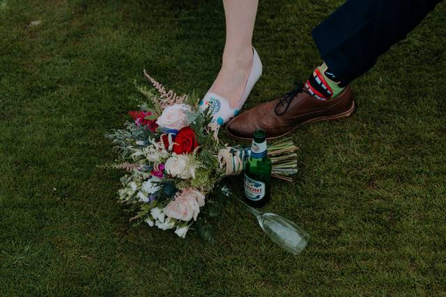 Detail Photos flowers and sock