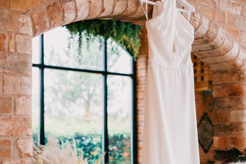 Wedding dress details