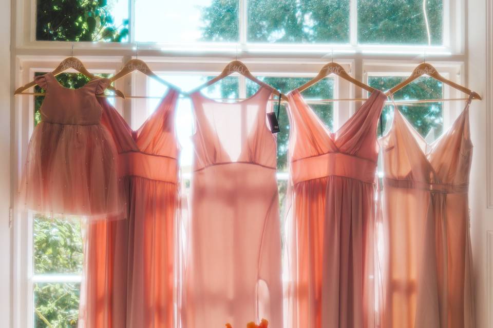 Bridesmaids dresses