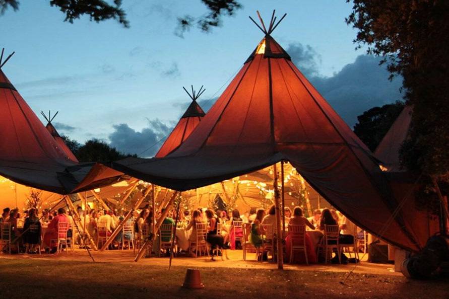 Tipi wedding