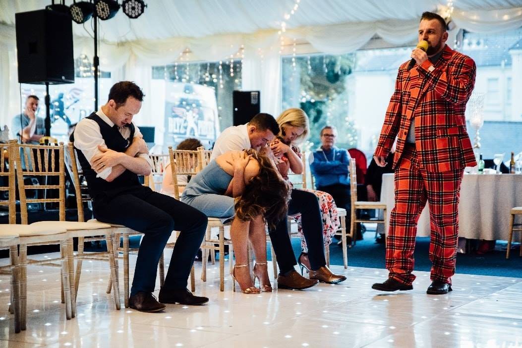 Dale Thomas Comedy Hypnotist in Co Londonderry - Wedding Entertainment