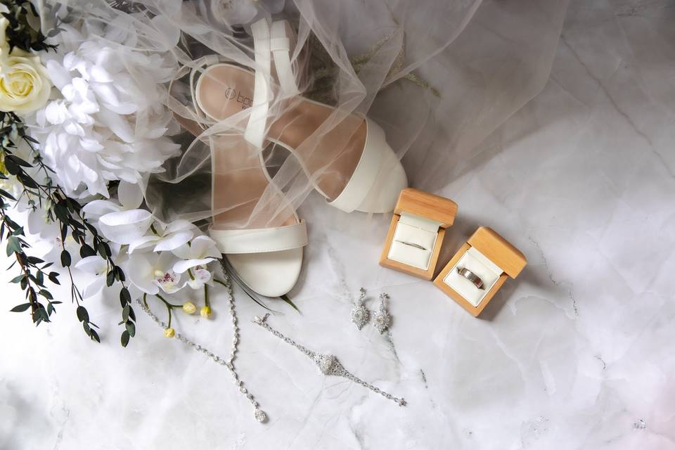 Bridal Flat Lay