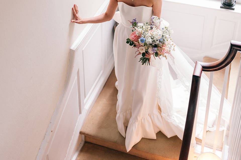 Stair case bride