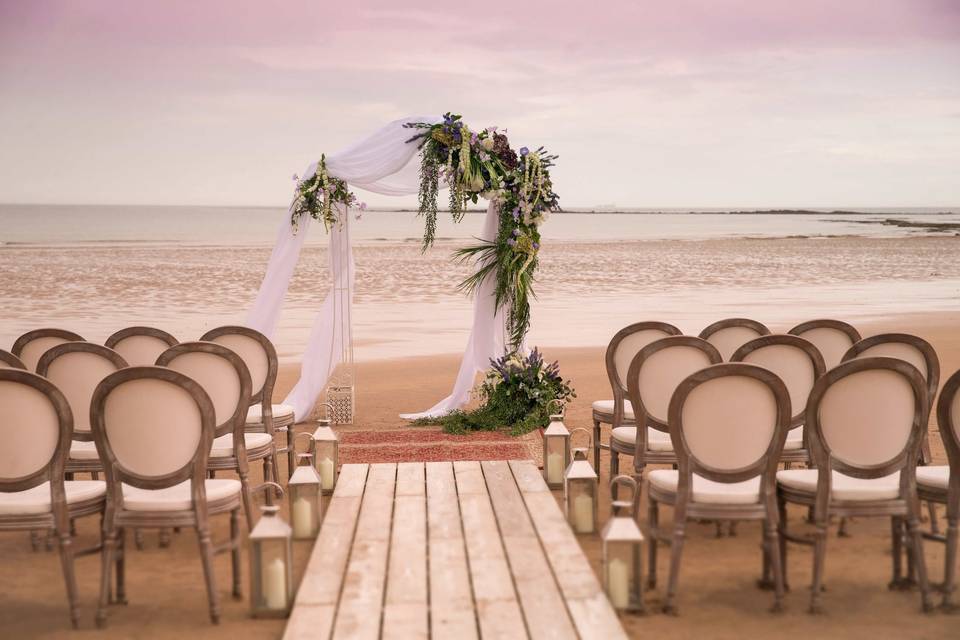 Seaside ceremony