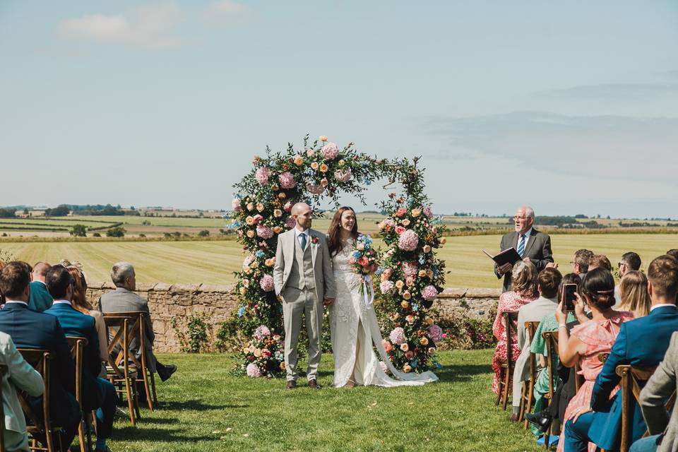 Wedding Hill Ceremony