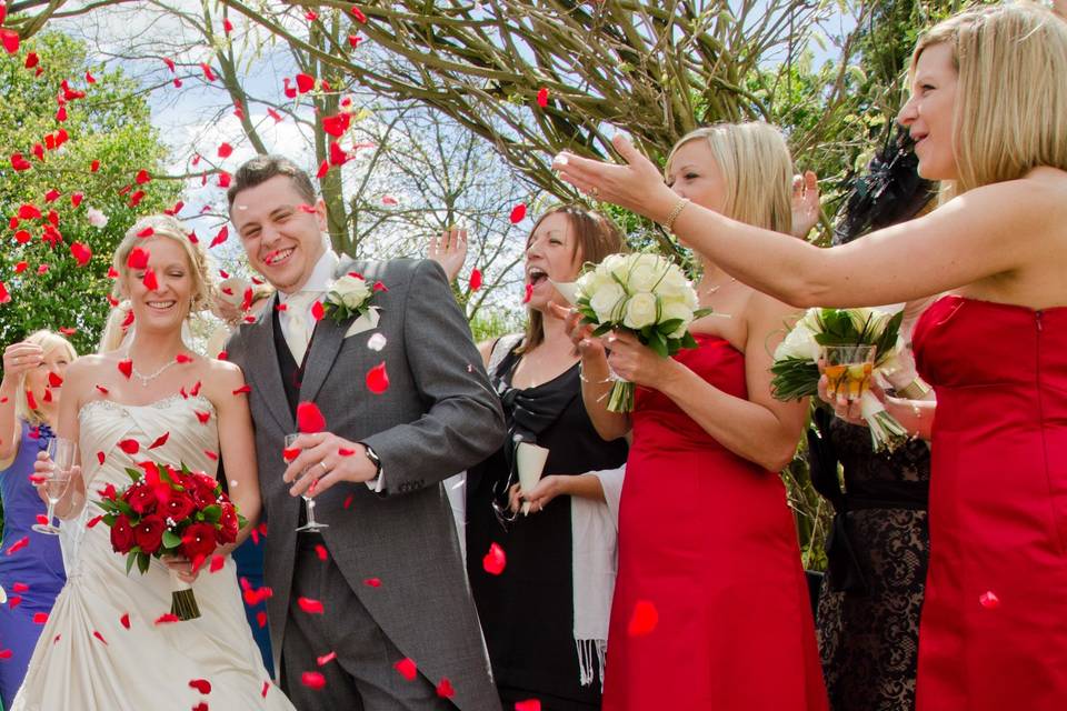 Shower of Rose Petals