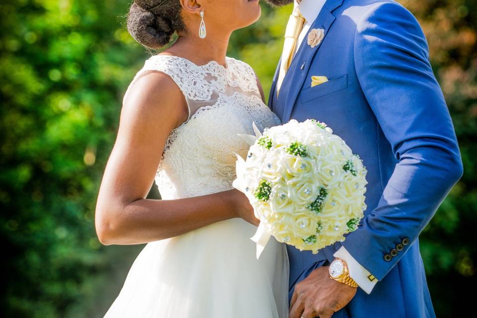 Couple enjoying a moment,