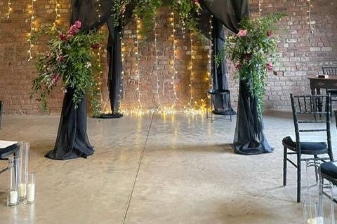 Chuppah in the Outhouse