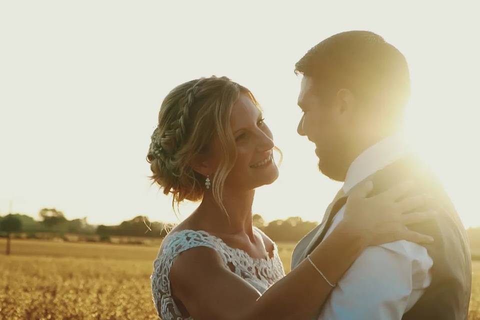 Outdoor wedding videography