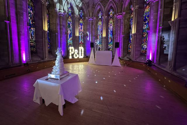 Chapel set up in Sussex