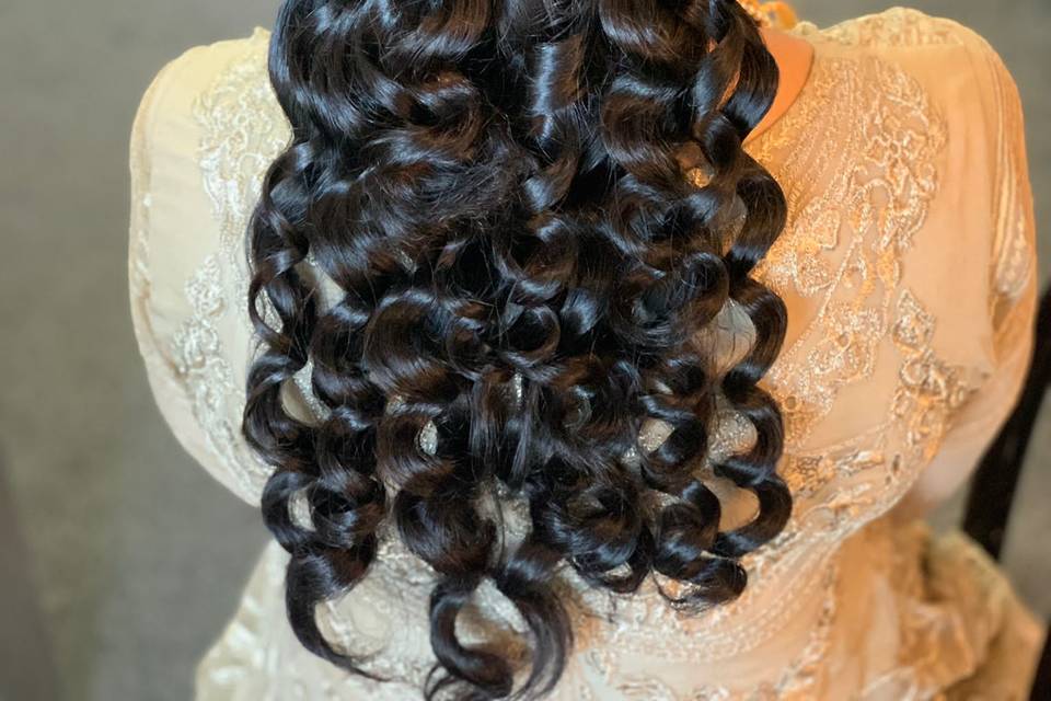 Spiral curls