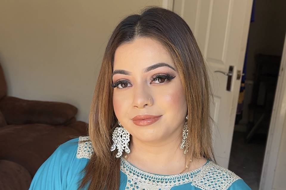 Bronzed glam