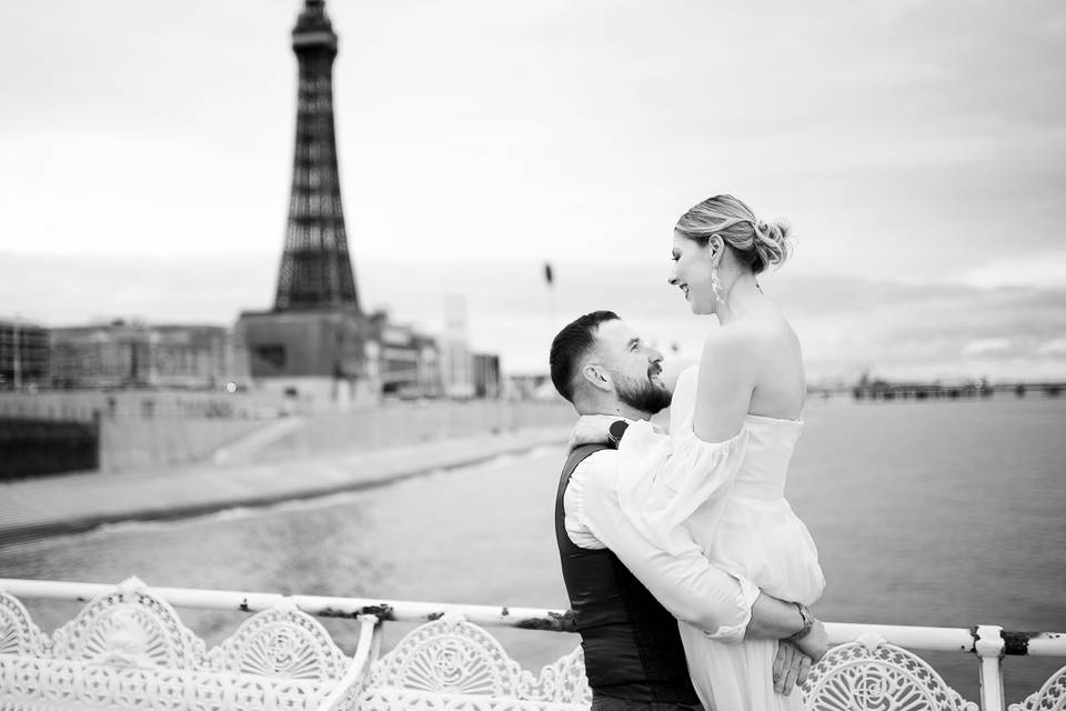 Blackpool post-wedding