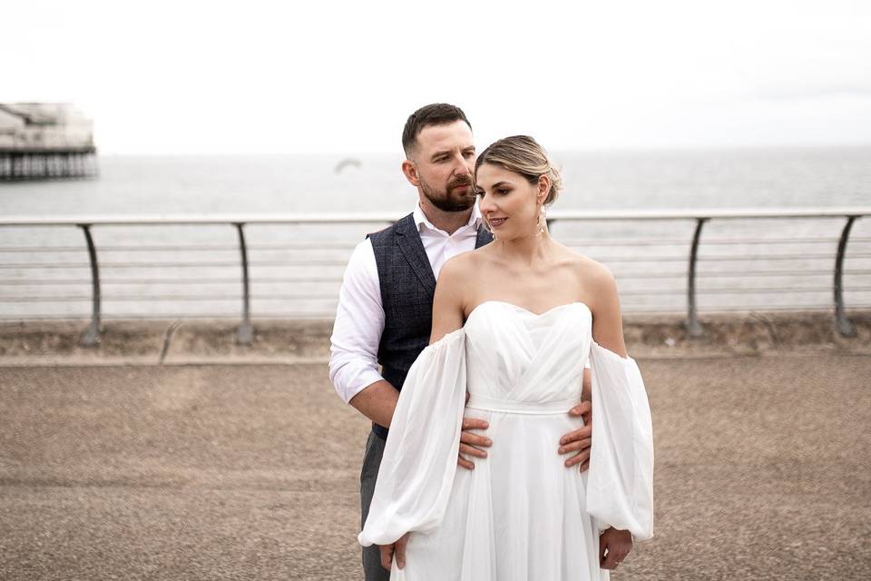 Blackpool post-wedding