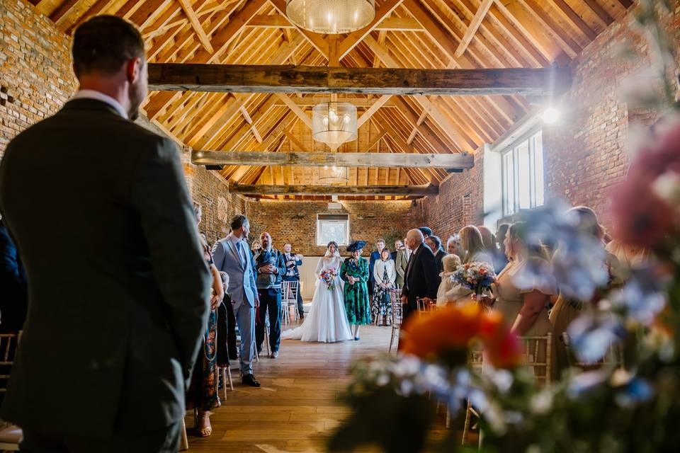 Bride Arrival