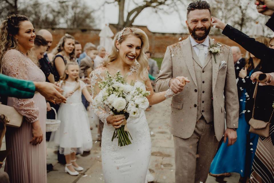 Confetti Shot at The Woodyard