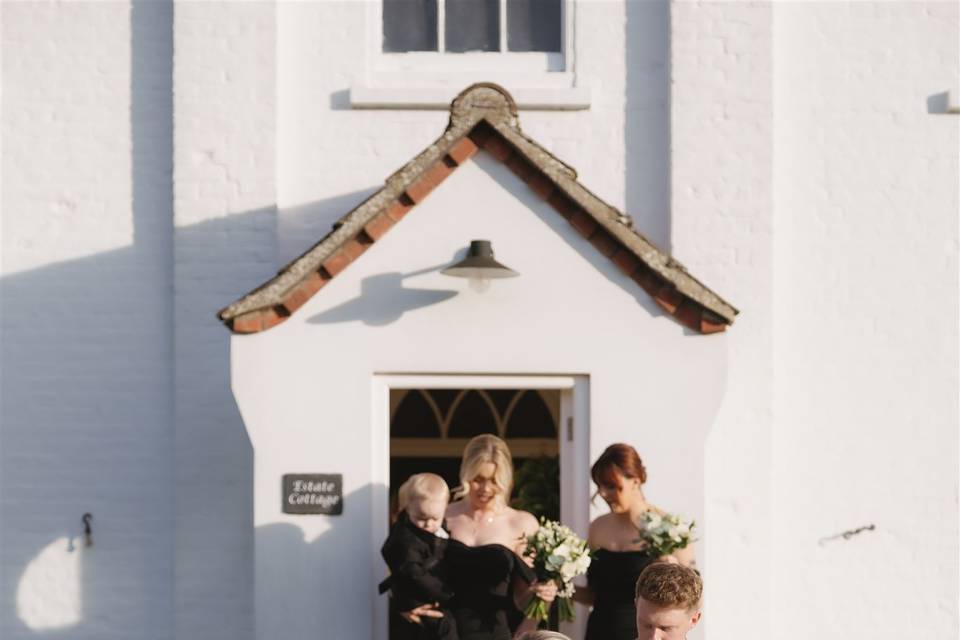 Leaving Estate Cottage