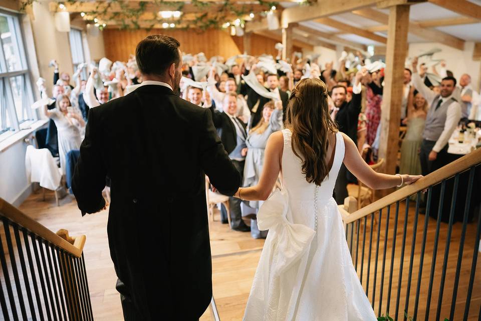 Bride and Groom Entrance