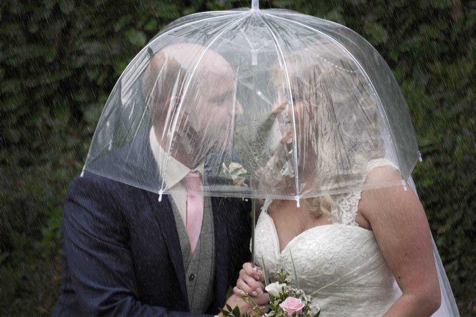 Belfast Weddings in the rain