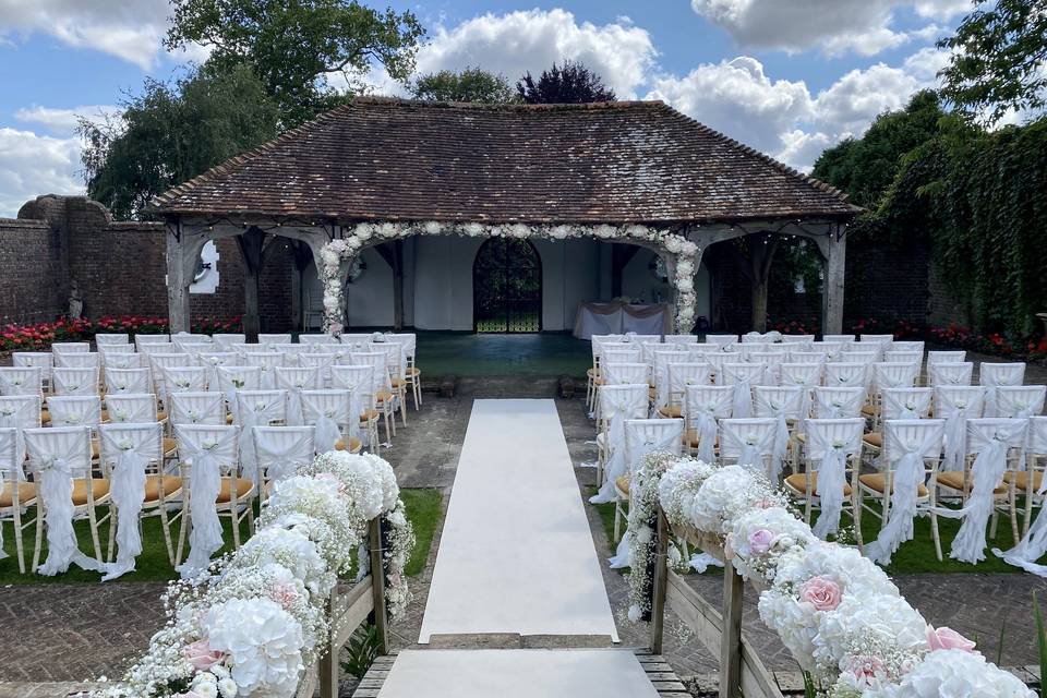 Eastwell Manor ceremony