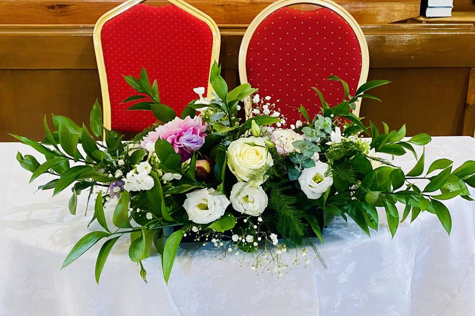 Floristy cermeony Table