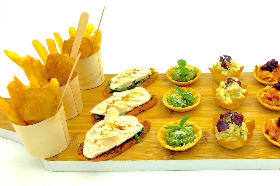 Canapes plate